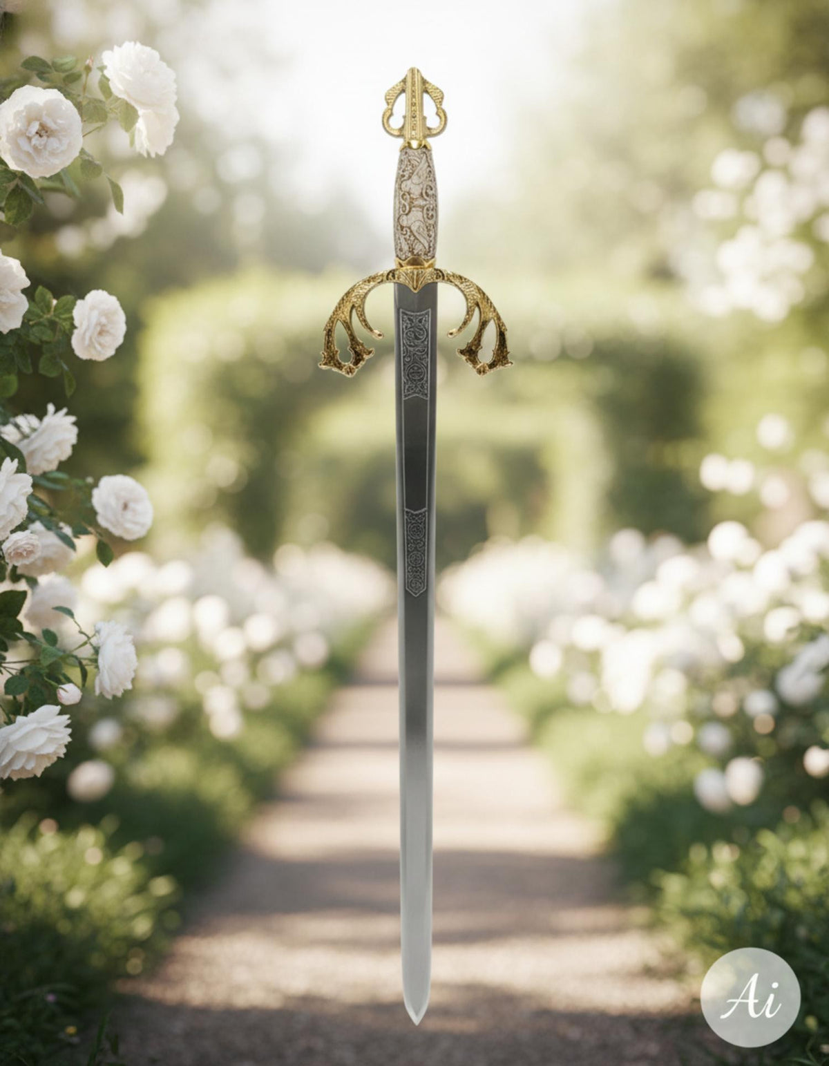 Espada Tizona para bodas (con texto personalizado grabado)