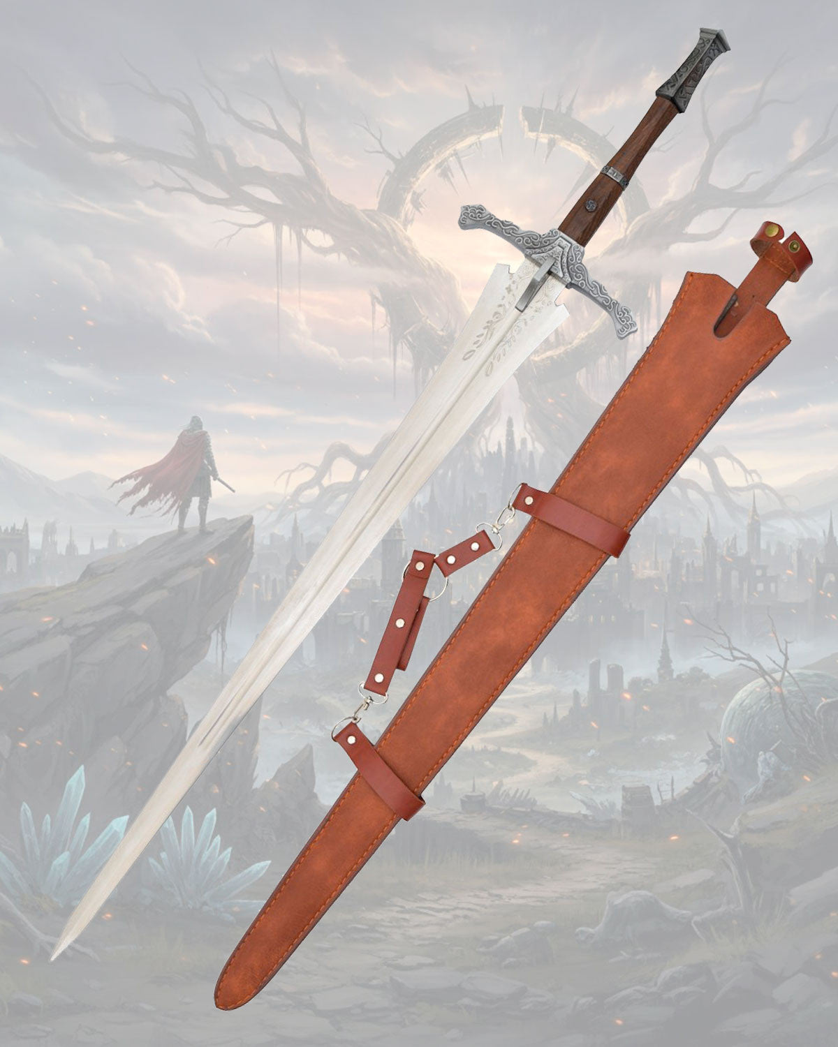 Espada ornamental inspirada en la Knight's Greatsword de Elden Ring