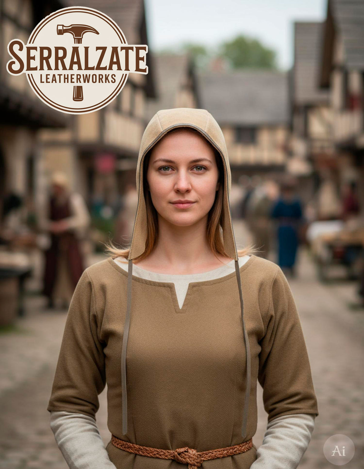 Crespina medieval explorador - Beige claro