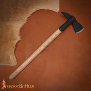 Hacha medieval modelo Pirata, cabeza acero al carbono forjado