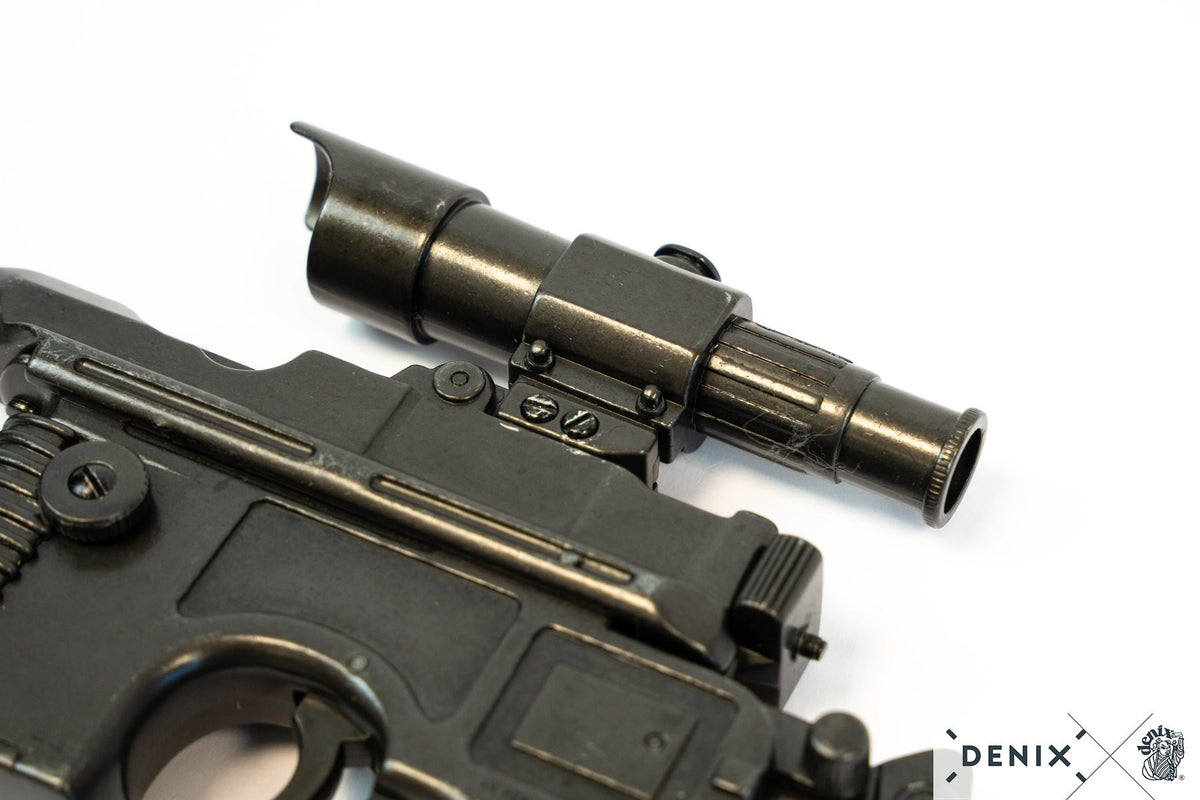 Pistola Denix Alemana Mauser C96, diseño fantasía