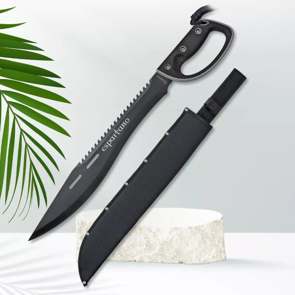 Machete cortacañas espartano, hoja 45 cms.