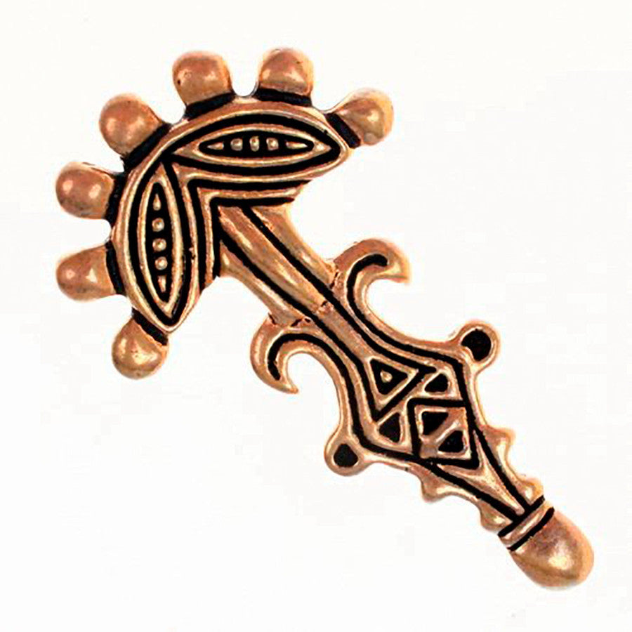 Fíbula ostrogoda de los siglos III-IV d.C.