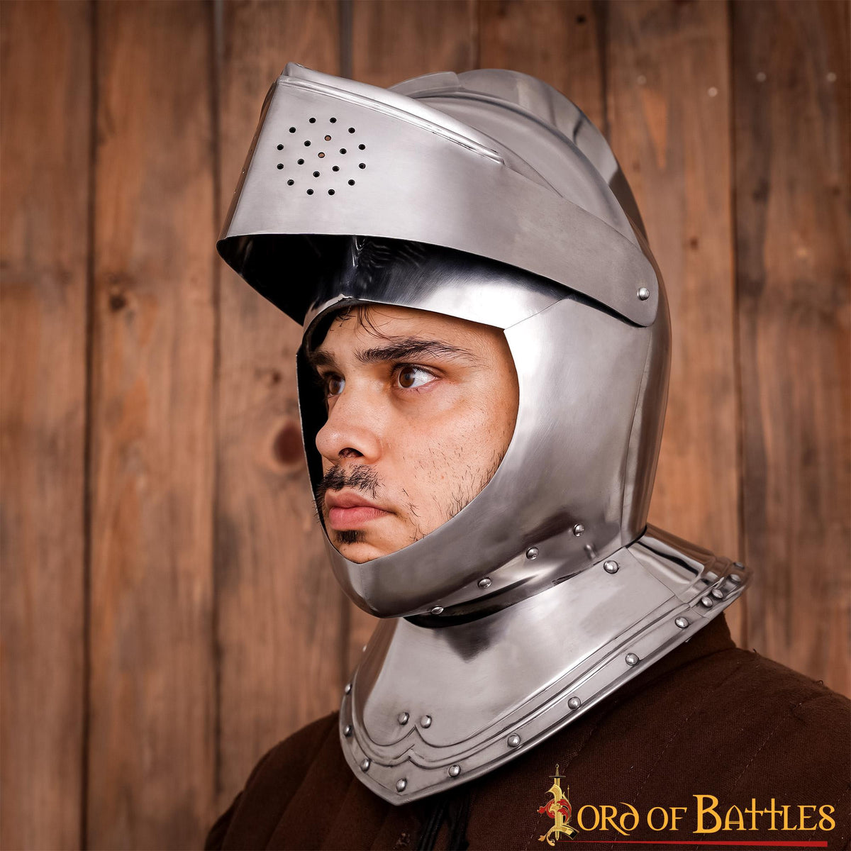 Bacinete Renacimiento con visor
