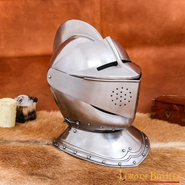 Bacinete Renacimiento con visor