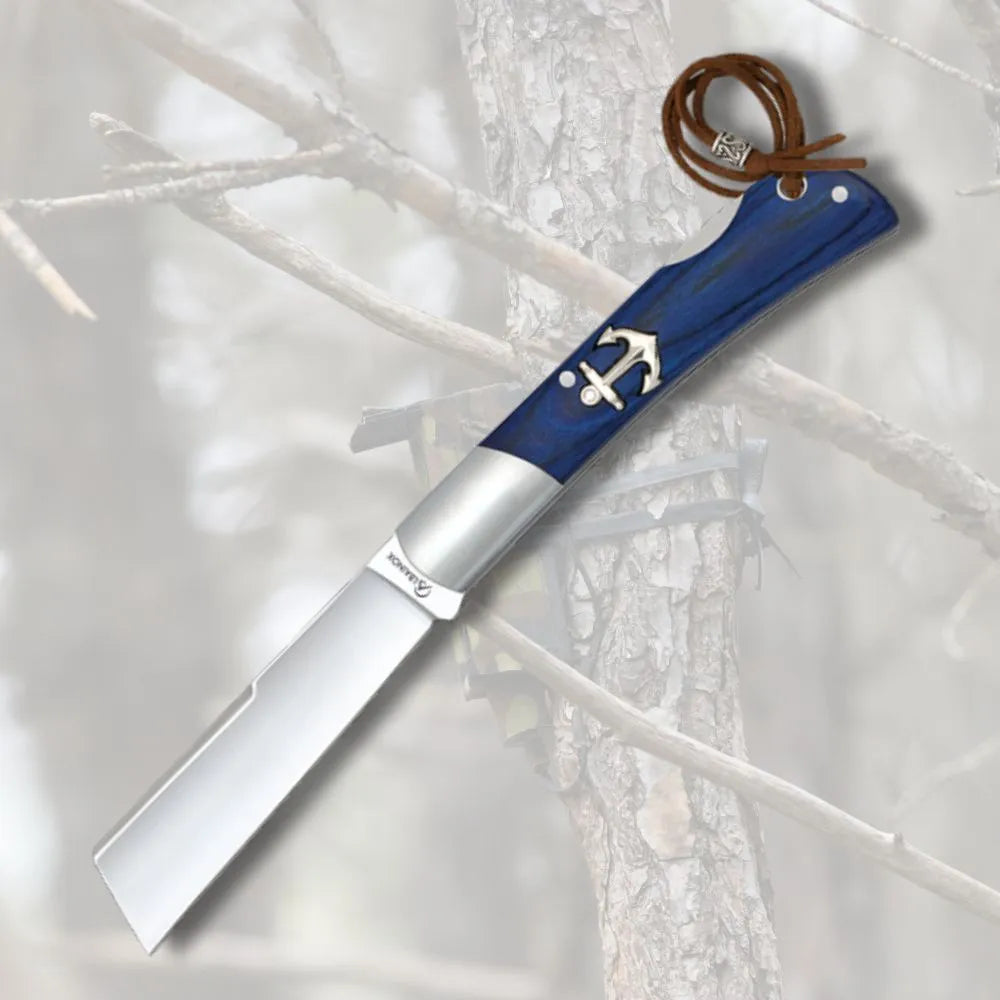Navaja Albainox hoja punta cortada (18 cm.)