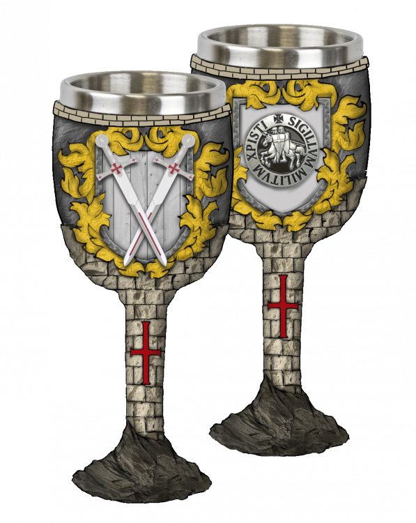 Copa de resina modelo Castillo Templario