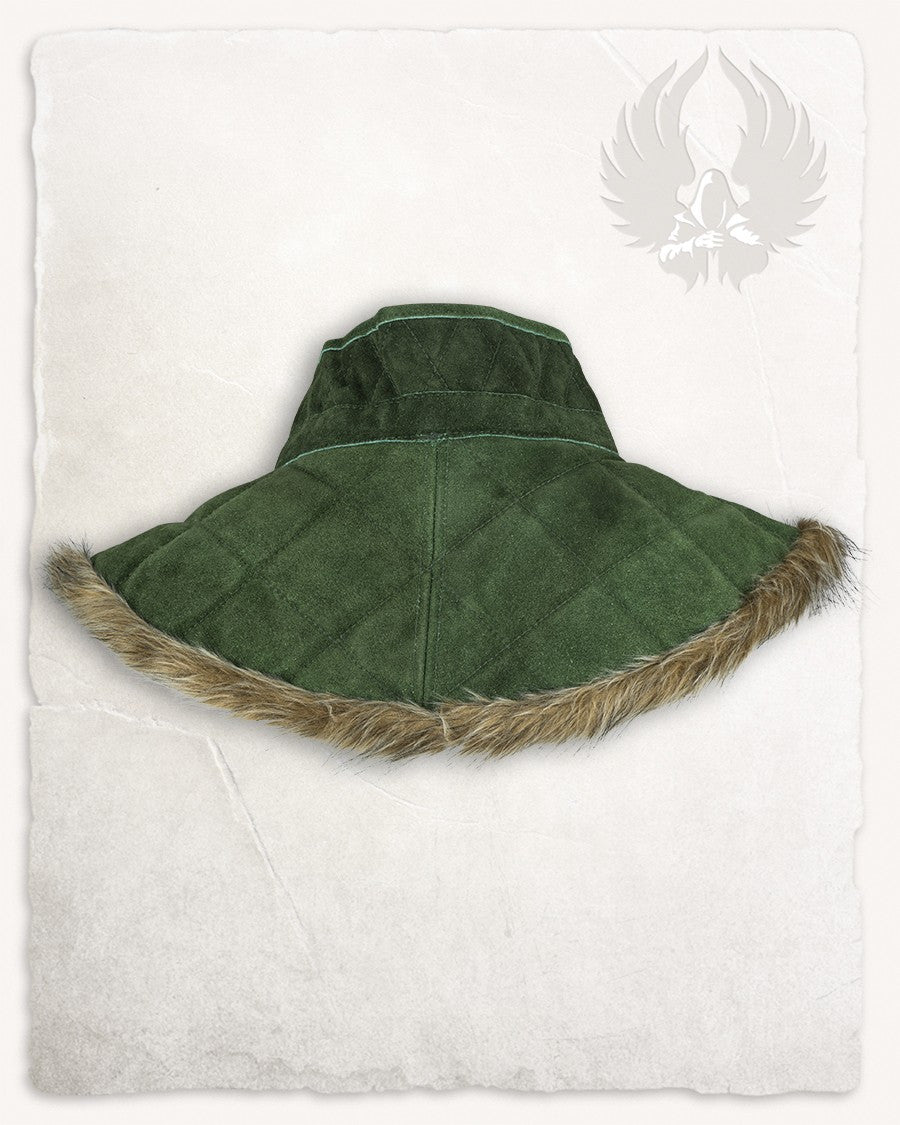 Gorjal medieval Nimue en ante - Verde Oliva