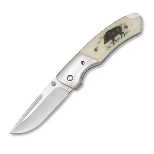 Navaja marca Albainox modelo deluxe jabalí (19,4 cm.)