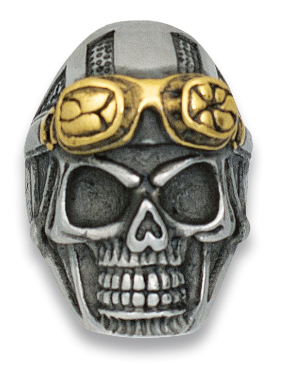 Anillo en acero Skull Revenge