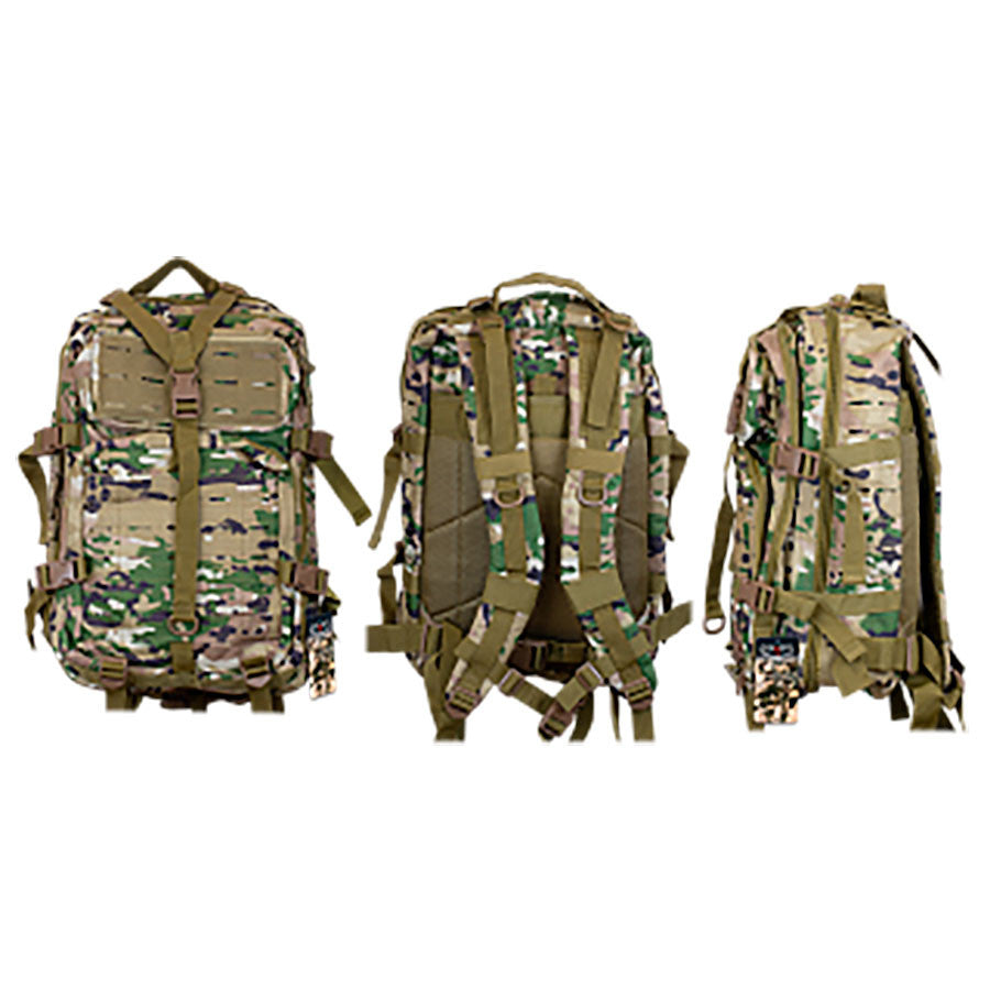 Mochila táctica Barbaric laser cut 38L, camo