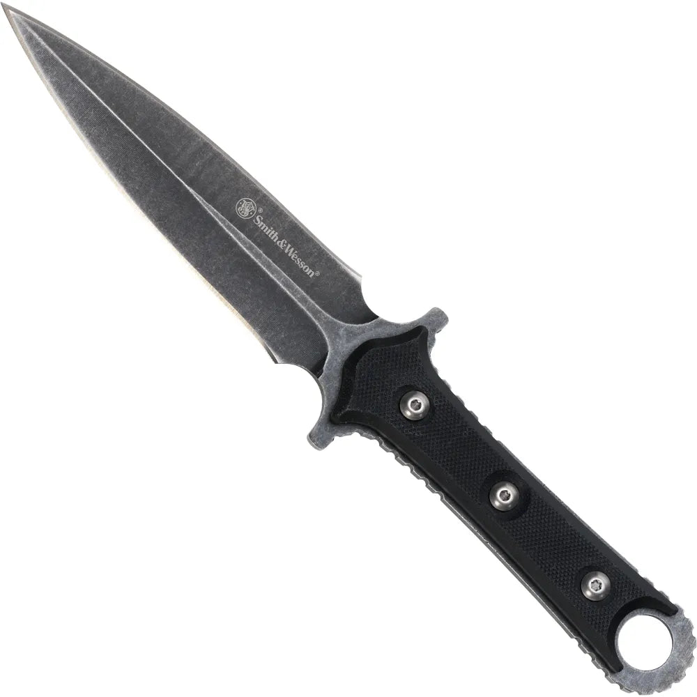 Cuchillo botero Smith and Wesson, hoja 11 cm.