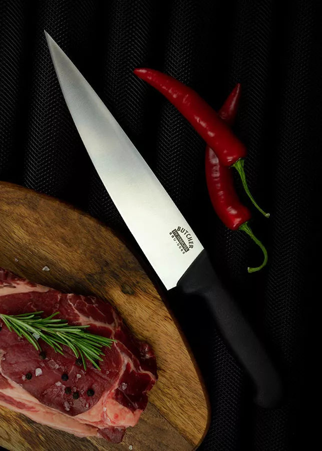 Cuchillo de Carnicero Chef Samura, hoja 215 mm.
