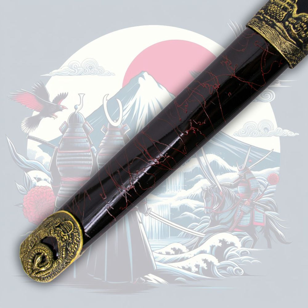 Tanto decorativo tsuba Flor de Cerezo