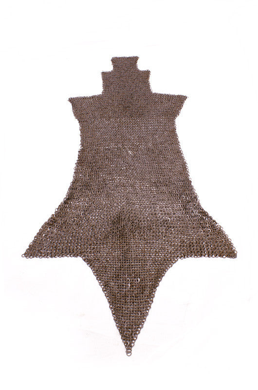 Protección para pierna de malla, anillas remachadas (8 mm.)